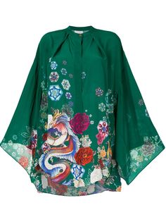 Camilla блузка с рукавами-кимоно
