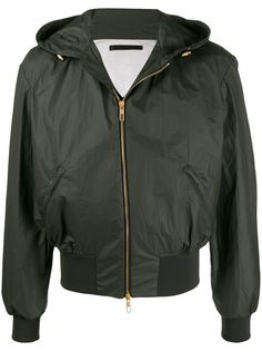 Giorgio Armani куртка на молнии с капюшоном