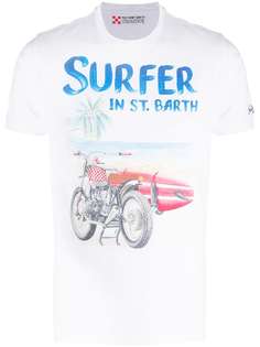 Mc2 Saint Barth футболка с принтом Surfer