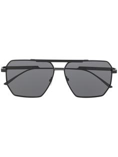 Bottega Veneta Eyewear солнцезащитные очки в оправе навигатор
