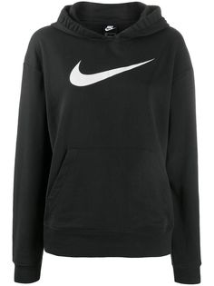 Nike худи с принтом Swoosh