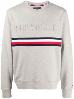 Tommy Hilfiger толстовка с фактурным логотипом