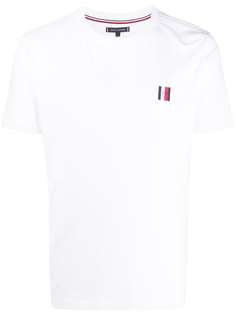 Tommy Hilfiger футболка с вышитым логотипом
