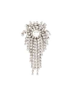 Alexandre Vauthier fringed crystal brooche