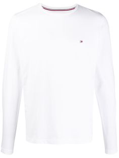 Tommy Hilfiger футболка с длинными рукавами и логотипом