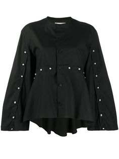 Comme Des Garçons Noir Kei Ninomiya блузка с искусственным жемчугом
