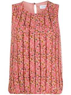 Calvin Klein блузка с цветочным принтом