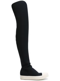 Rick Owens DRKSHDW ботфорты в спортивном стиле