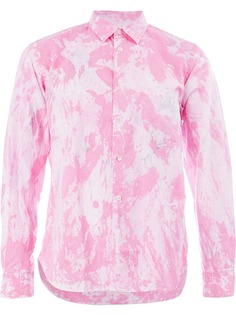 Comme Des Garçons Homme Plus рубашка с рисунком под мрамор