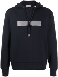 Moncler худи с принтом