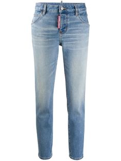 Dsquared2 укороченные джинсы скинни