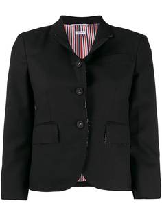 Thom Browne блейзер с бахромой