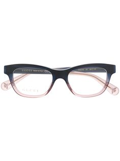 Gucci Eyewear очки в прямоугольной оправе