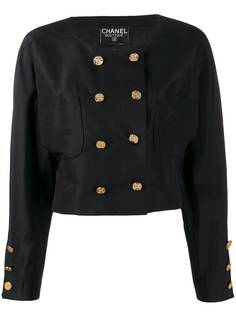 Chanel Pre-Owned укороченный жакет