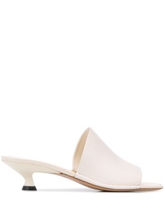 Tods мюли на каблуке-рюмке Tod`S