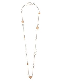 Chopard золотое колье Happy Hearts с бриллиантами