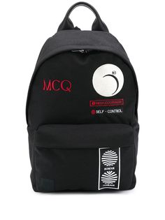 McQ Alexander McQueen рюкзак с вышивкой