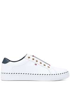 Tommy Hilfiger кроссовки с эластичными вставками и полосками