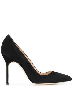Manolo Blahnik туфли на высоком каблуке с заостренным носком