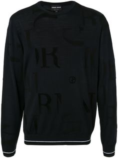 Giorgio Armani джемпер с длинными рукавами