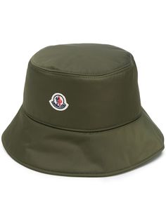 Moncler панама с нашивкой-логотипом