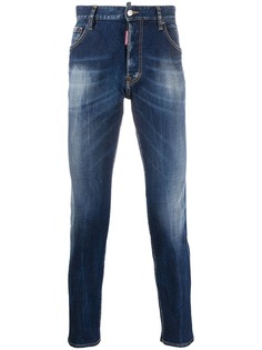 Dsquared2 джинсы кроя слим с эффектом потертости
