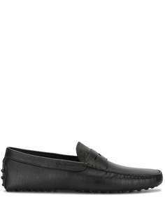 Tods фактурные лоферы Tod`S