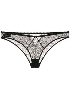 Maison Close трусы с кружевными вставками