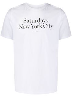 Saturdays Nyc футболка с логотипом