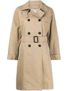 Max Mara двубортный тренч