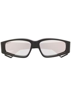 Gucci Eyewear солнцезащитные очки в прямоугольной оправе