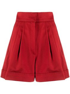 Françoise шорты с завышенной талией и складками