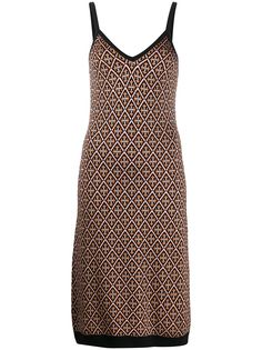 Temperley London жаккардовое платье миди Madame