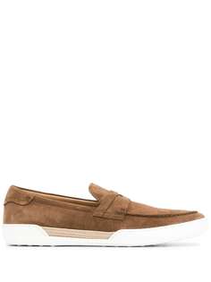Tods лоферы с плетеной отделкой Tod`S