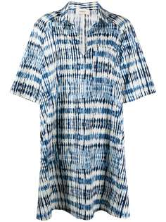 Barena платье-рубашка оверсайз с абстрактным принтом