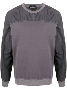 Stone Island Shadow Project толстовка с контрастной вставкой