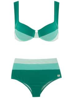 Brigitte high waisted bikini set