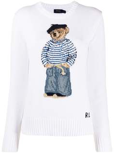 Polo Ralph Lauren трикотажный свитер Teddy с круглым вырезом