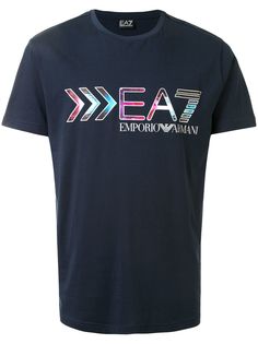 Ea7 Emporio Armani футболка с короткими рукавами и логотипом