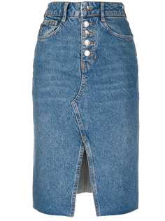 LIU JO джинсовая юбка-карандаш