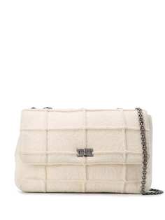 Chanel Pre-Owned сумка на плечо 2.55 Choco Bar Mademoiselle 1999-го года