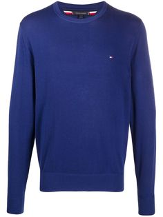 Tommy Hilfiger джемпер с вышитым логотипом