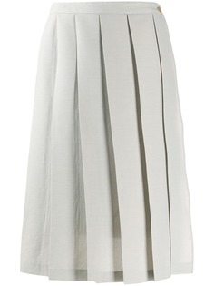 Chalayan плиссированная юбка миди