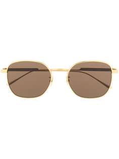 Bottega Veneta Eyewear солнцезащитные очки в квадратной оправе