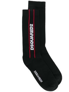 Dsquared2 носки вязки интарсия с логотипом