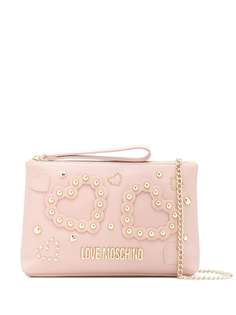 Love Moschino мини-сумка с заклепками