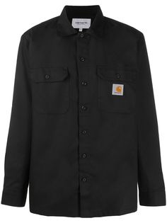 Carhartt WIP рубашка Master с нашивкой-логотипом