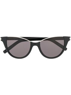 Saint Laurent солнцезащитные очки в оправе кошачий глаз