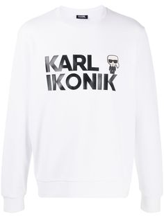 Karl Lagerfeld толстовка Ikonik с круглым вырезом