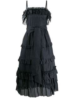 Temperley London платье Donna на бретелях